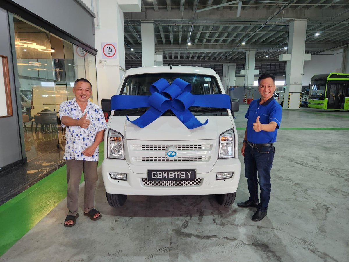 Electric van handover to Revon Engineering