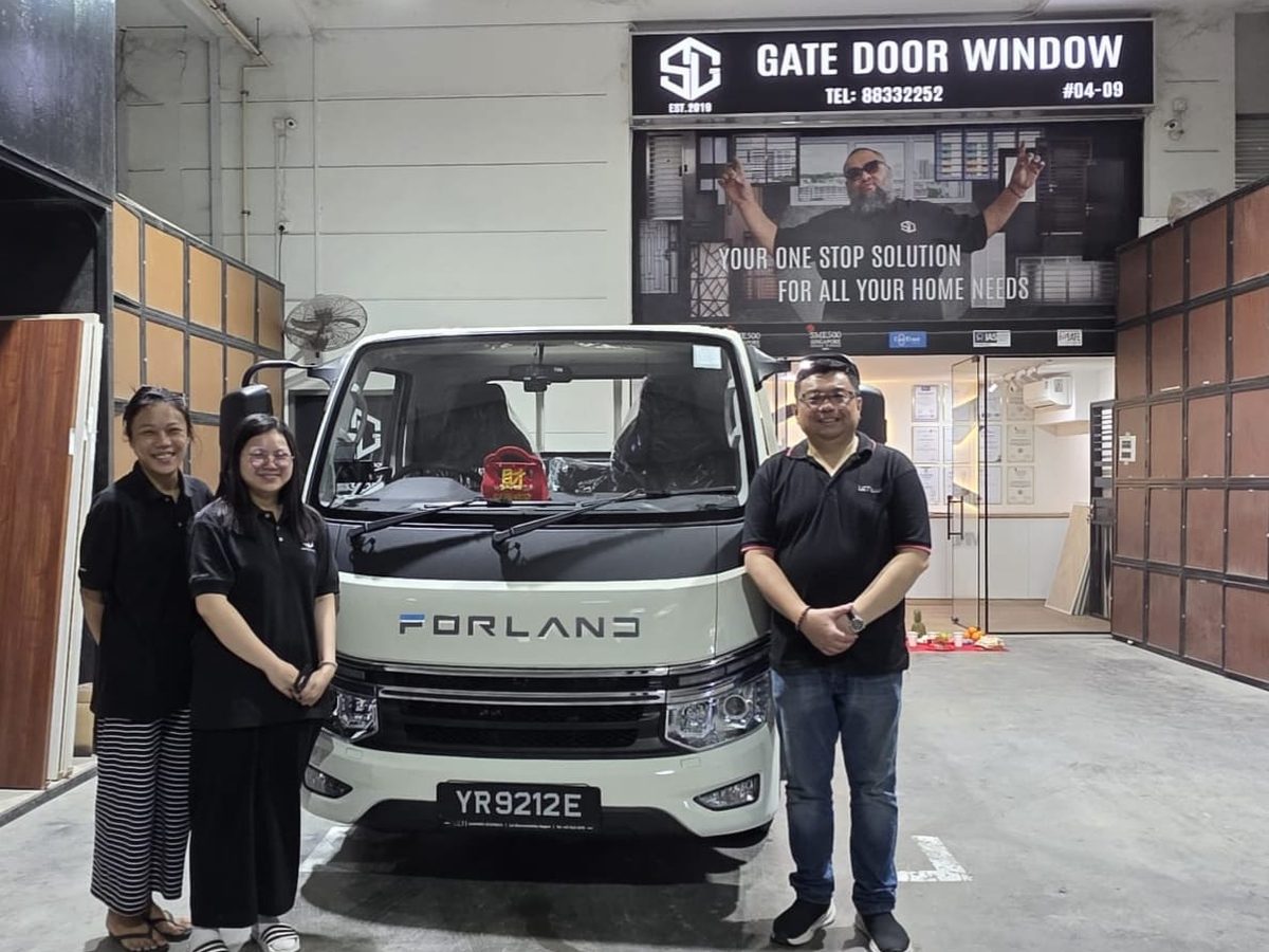 Forland truck handover to Gate Door Window